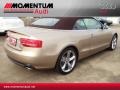 2011 Aurum Beige Metallic Audi A5 2.0T quattro Convertible  photo #15