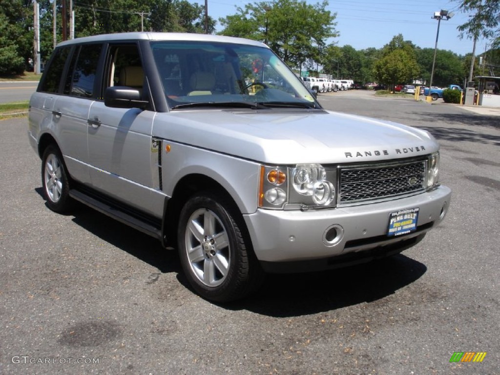 2005 Range Rover HSE - Zambezi Silver Metallic / Ivory/Aspen photo #3