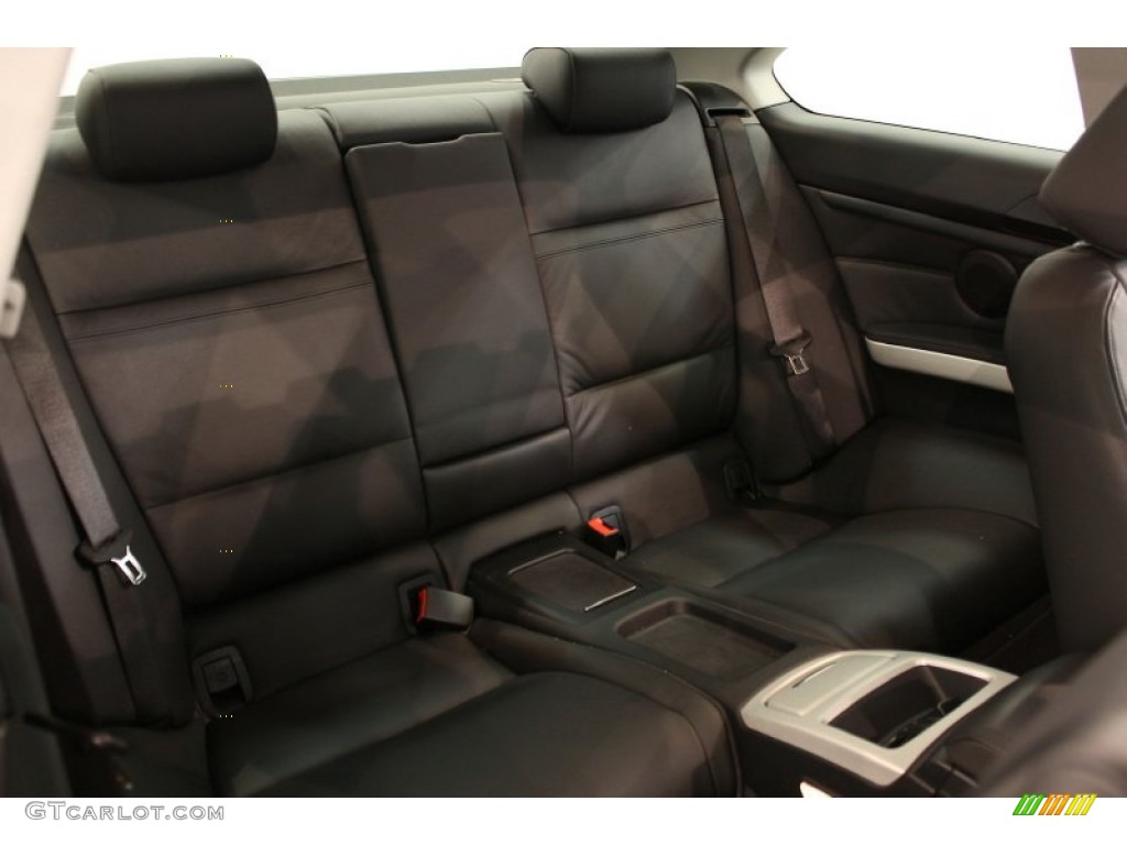 2008 3 Series 335xi Coupe - Jet Black / Black photo #20