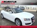 2011 Ibis White Audi A5 2.0T Convertible  photo #1