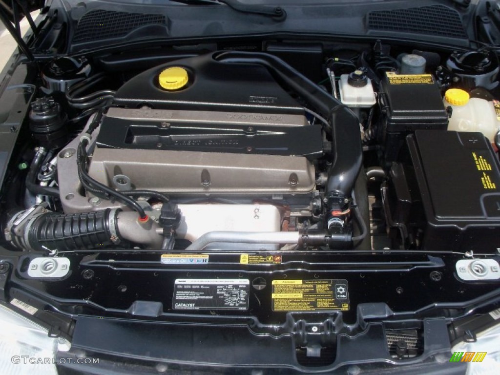 2005 Saab 9-5 Arc Sedan 2.3 Liter Turbocharged DOHC 16 Valve 4 Cylinder Engine Photo #52280285