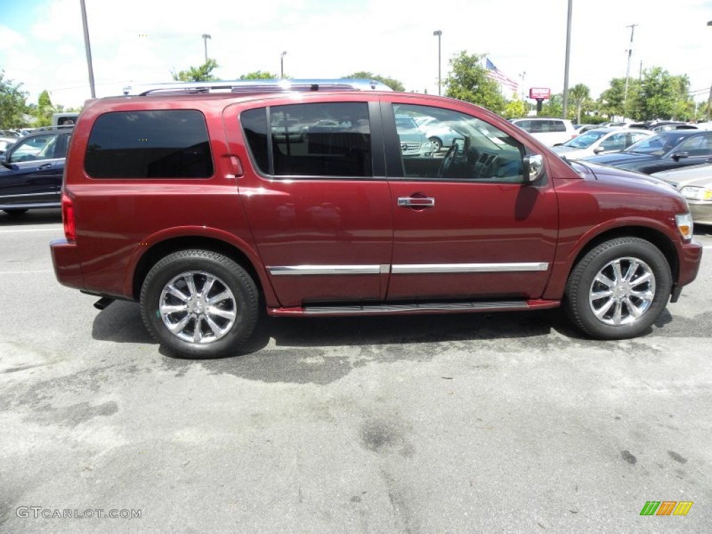 Deep Garnet 2009 Infiniti QX 56 Exterior Photo #52280582
