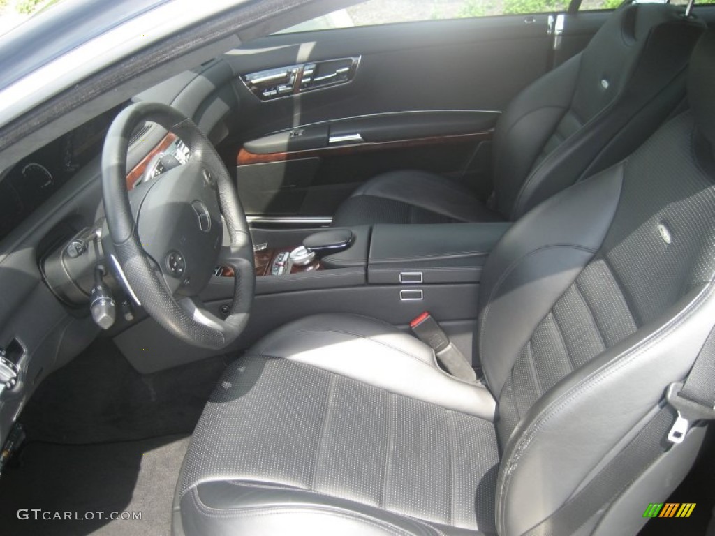 Black Interior 2008 Mercedes-Benz CL 63 AMG Photo #52280726