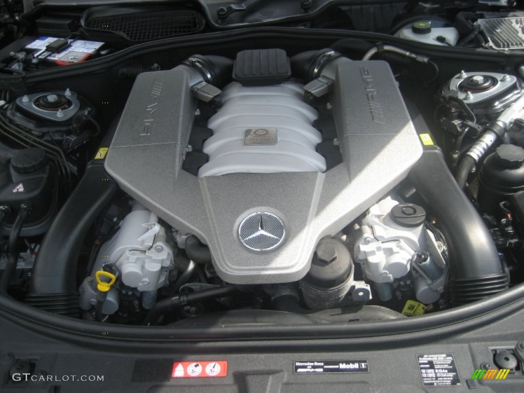 2008 Mercedes-Benz CL 63 AMG 6.3 Liter AMG DOHC 32-Valve V8 Engine Photo #52280924