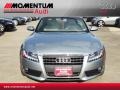 2011 Quartz Grey Metallic Audi A5 2.0T Convertible  photo #13