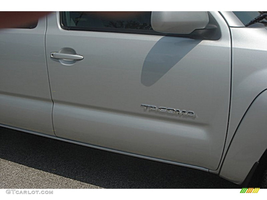 2009 Tacoma V6 TRD Sport Double Cab 4x4 - Silver Streak Mica / Graphite Gray photo #5