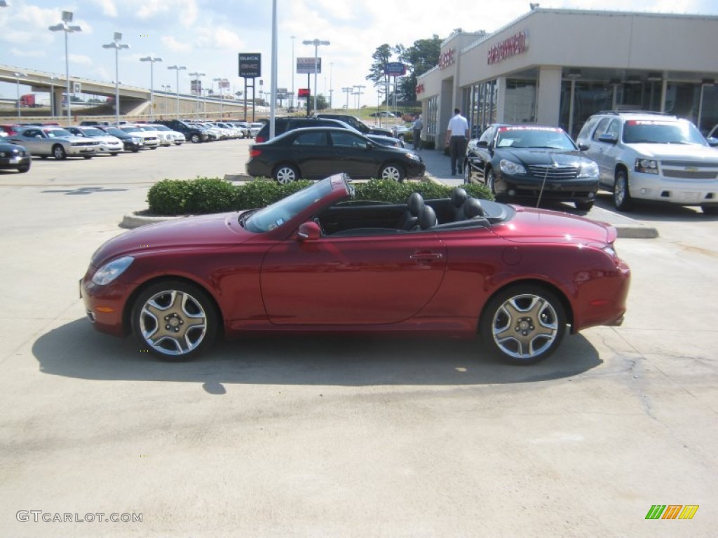 2006 SC 430 - Matador Red Metallic / Black photo #4