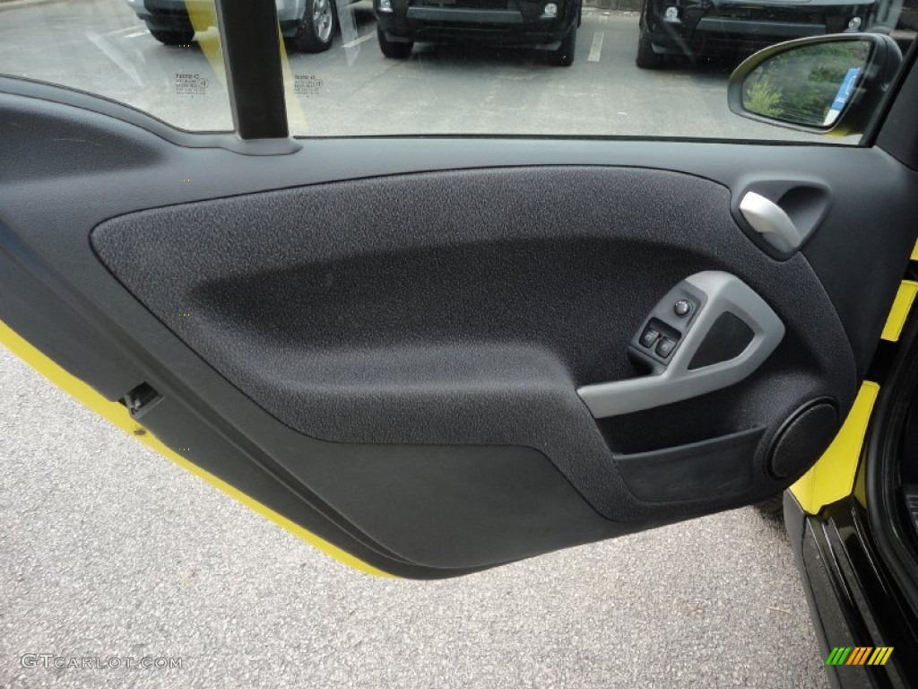 2008 Smart fortwo passion coupe Design Black Door Panel Photo #52283855