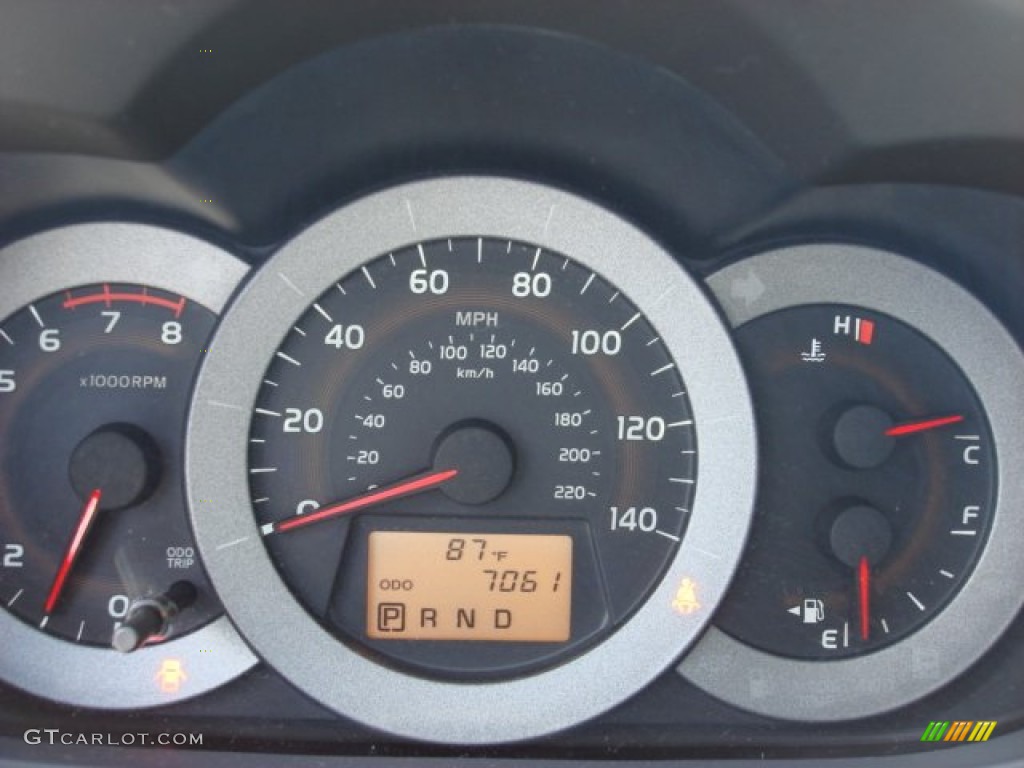 2010 Toyota RAV4 Limited 4WD Gauges Photo #52284506
