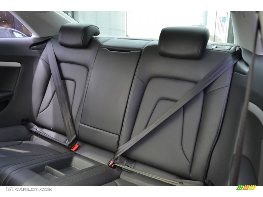 Black Interior 2010 Audi A5 2.0T quattro Coupe Photo #52285385