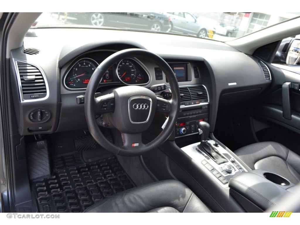 2007 Audi Q7 4.2 Premium quattro Black Dashboard Photo #52285754