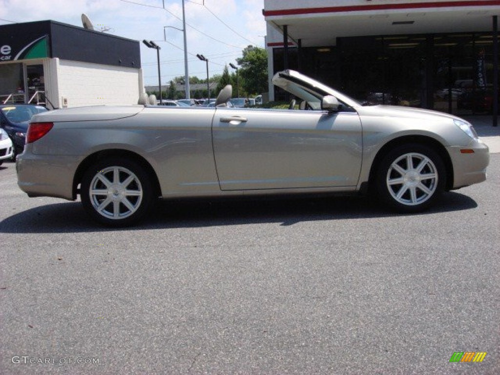 Light Sandstone Metallic 2008 Chrysler Sebring Touring Hardtop Convertible Exterior Photo #52285844