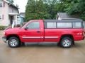 2002 Victory Red Chevrolet Silverado 1500 Work Truck Regular Cab 4x4  photo #8