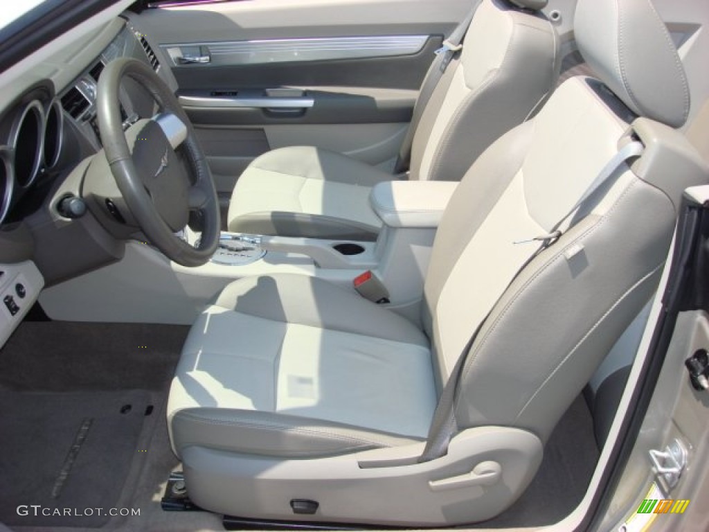 Dark Khaki/Light Graystone Interior 2008 Chrysler Sebring Touring Hardtop Convertible Photo #52285940