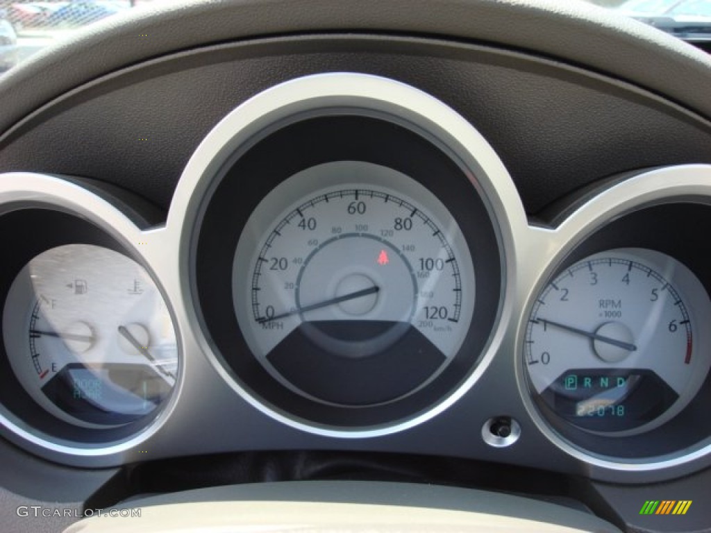 2008 Chrysler Sebring Touring Hardtop Convertible Gauges Photo #52286021