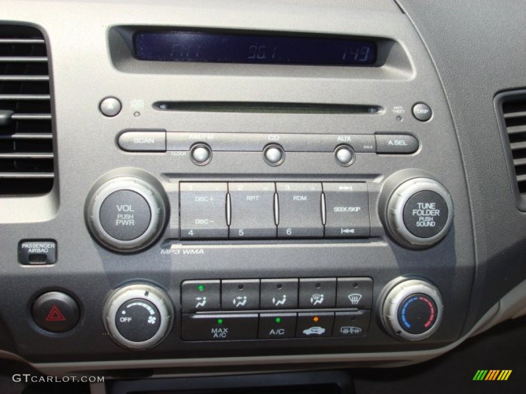 2010 Honda Civic EX-L Sedan Controls Photo #52286450