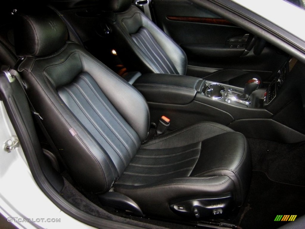 Nero Interior 2010 Maserati GranTurismo Convertible GranCabrio Photo #52287059