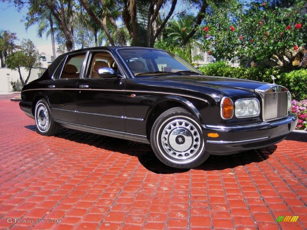 Black 1999 Rolls-Royce Silver Seraph Standard Silver Seraph Model Exterior Photo #52287080