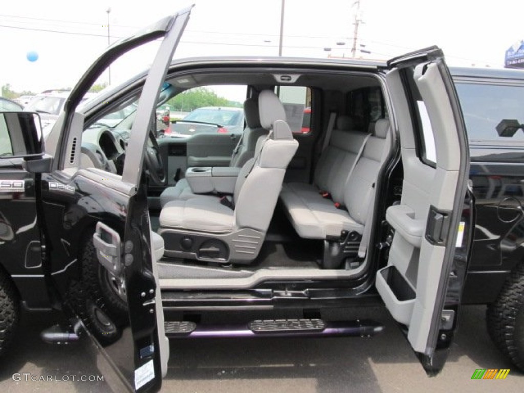 2006 F150 STX SuperCab 4x4 - Black / Medium Flint photo #7