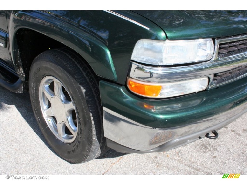 2004 Tahoe LT 4x4 - Dark Green Metallic / Tan/Neutral photo #15