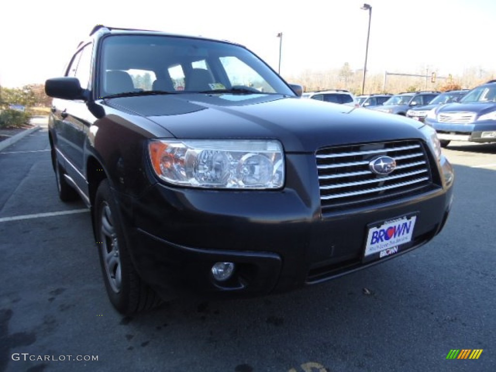 Obsidian Black Pearl Subaru Forester