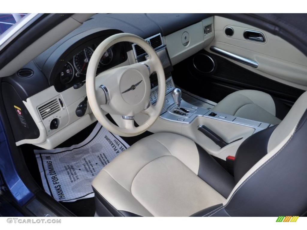 Dark Slate Grey/Vanilla Interior 2005 Chrysler Crossfire Limited Roadster Photo #52289693