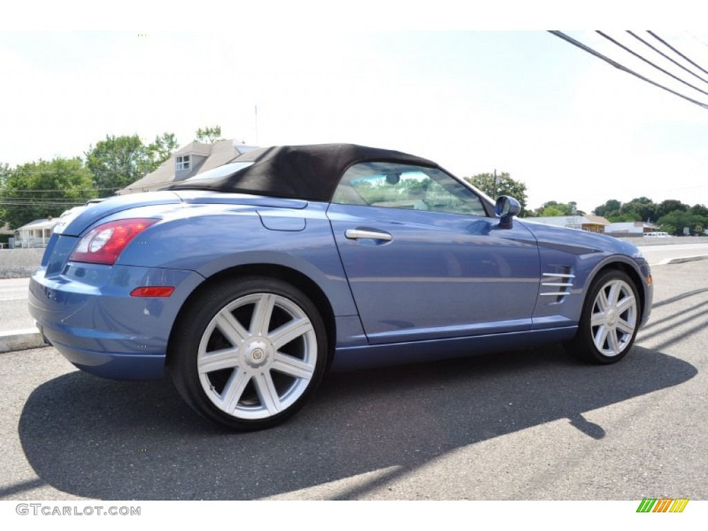 Aero Blue Pearlcoat 2005 Chrysler Crossfire Limited Roadster Exterior Photo #52290053