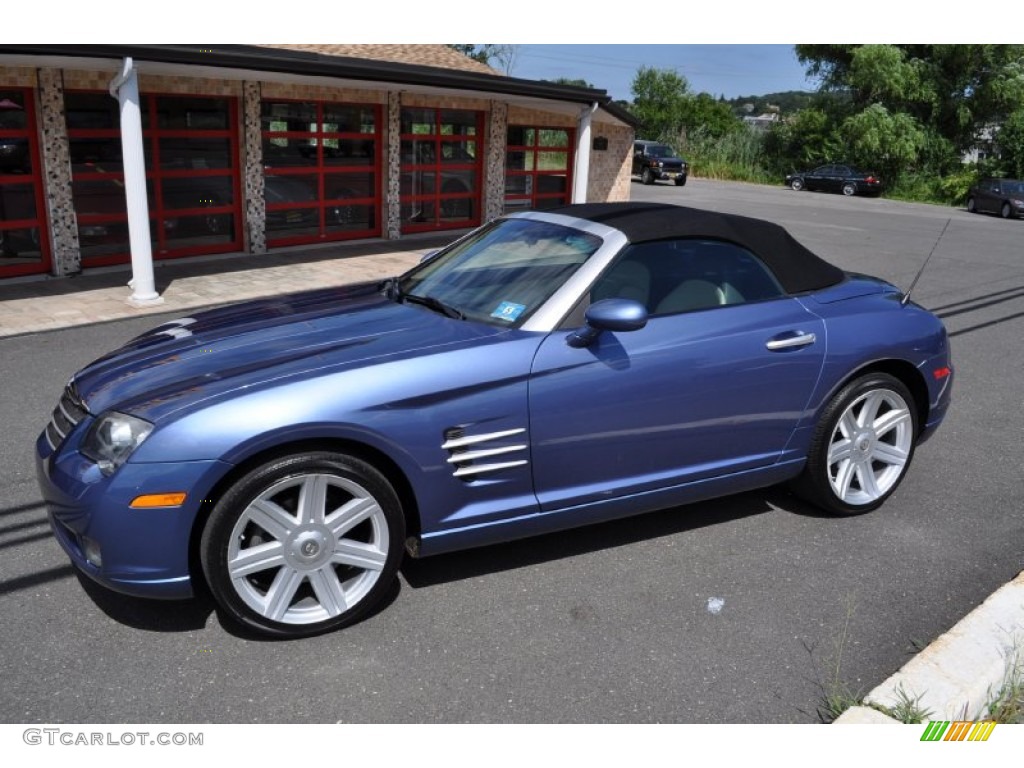 Aero Blue Pearlcoat 2005 Chrysler Crossfire Limited Roadster Exterior Photo #52290071
