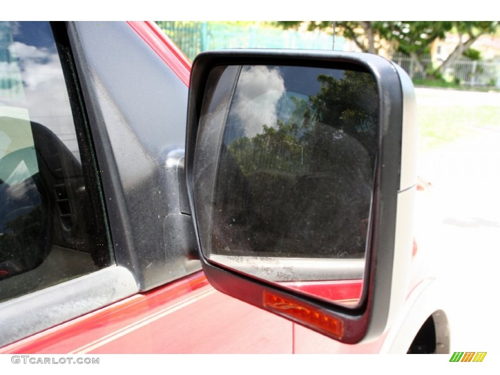 2004 F150 Lariat SuperCab 4x4 - Bright Red / Tan photo #20