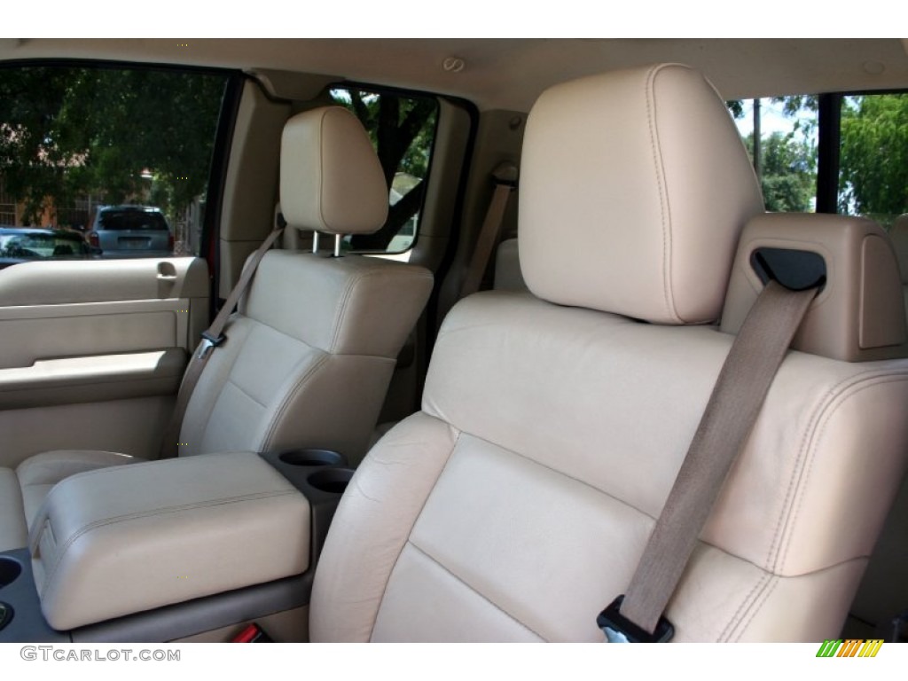 2004 F150 Lariat SuperCab 4x4 - Bright Red / Tan photo #36