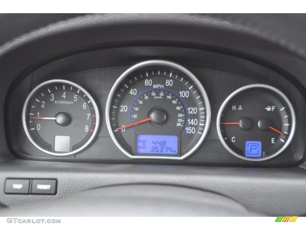 2009 Hyundai Veracruz GLS AWD Gauges Photo #52290710