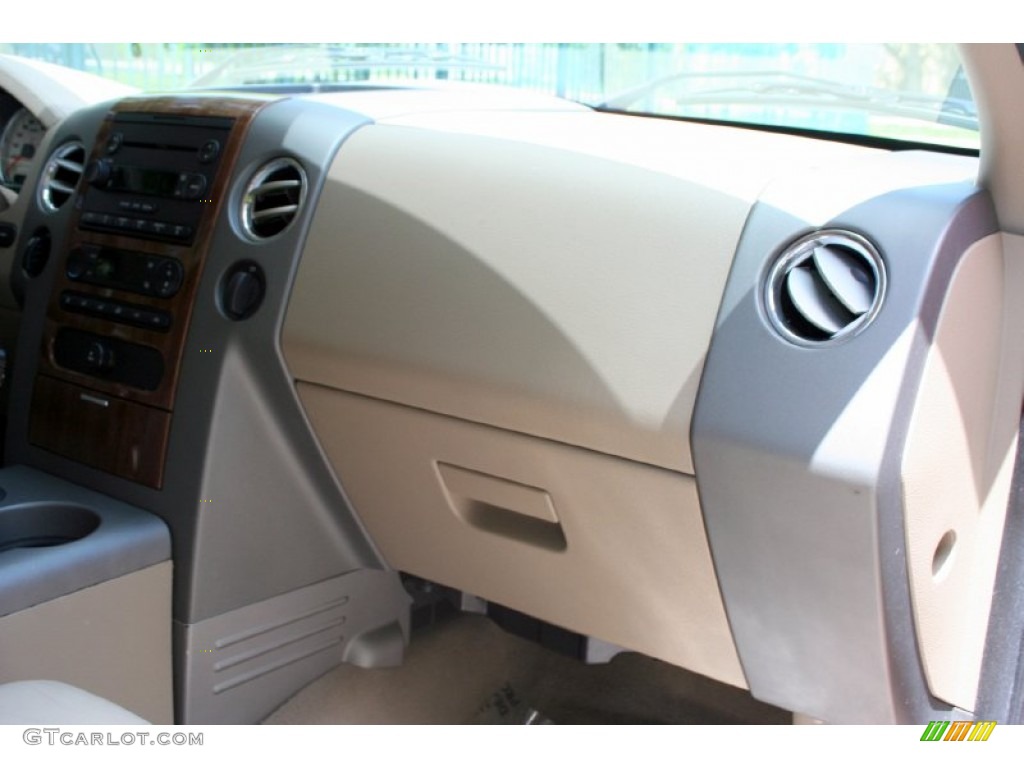2004 F150 Lariat SuperCab 4x4 - Bright Red / Tan photo #56