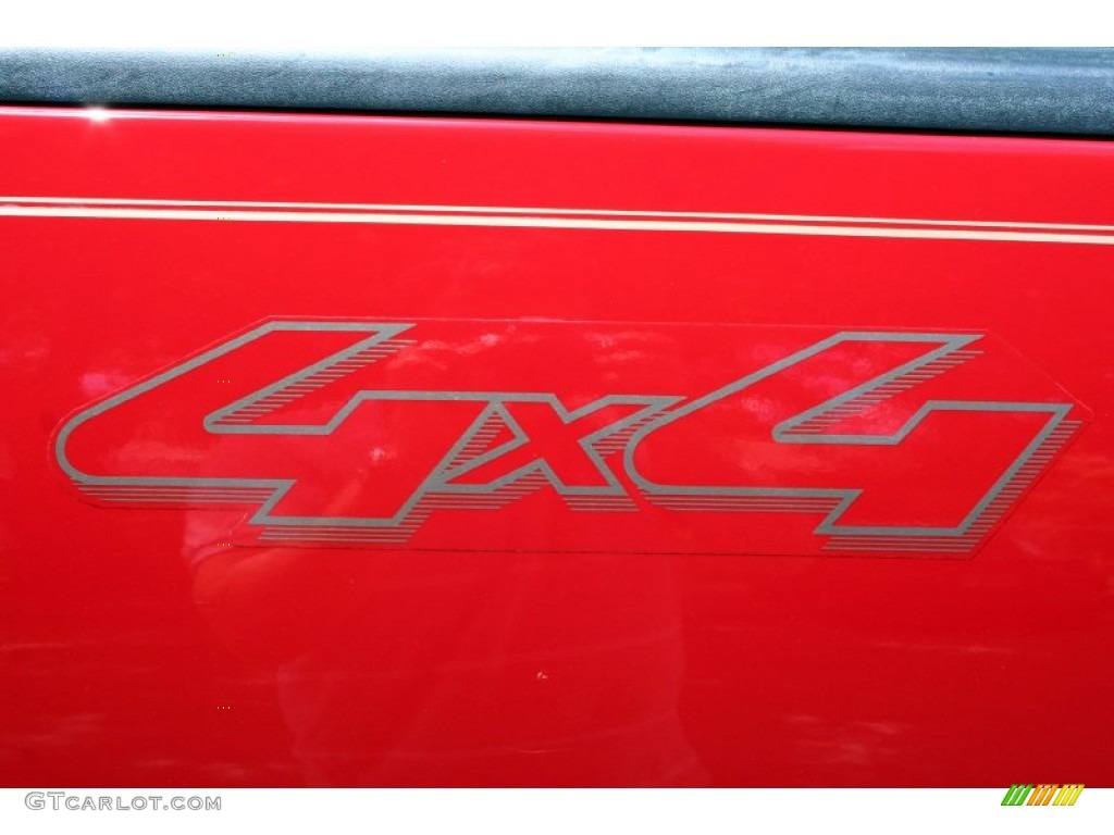 2004 F150 Lariat SuperCab 4x4 - Bright Red / Tan photo #75