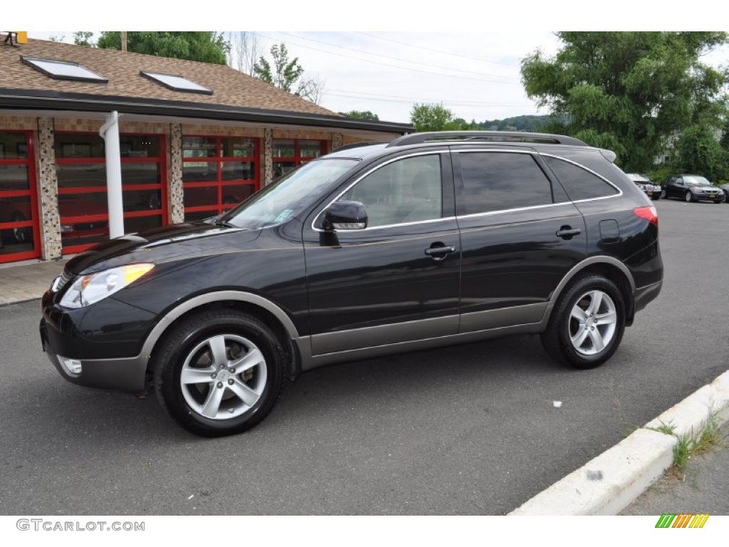 Black Diamond 2009 Hyundai Veracruz GLS AWD Exterior Photo #52291127