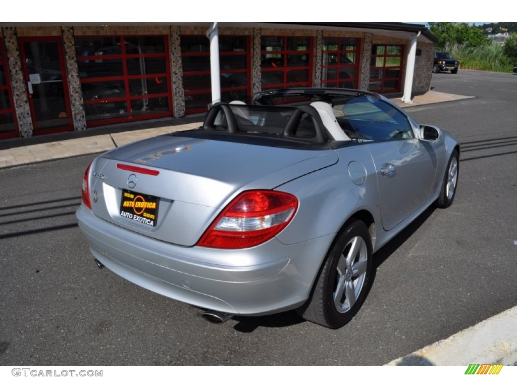 2007 SLK 280 Roadster - Iridium Silver Metallic / Beige photo #3