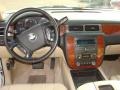 2007 Chevrolet Suburban Light Cashmere Interior Dashboard Photo