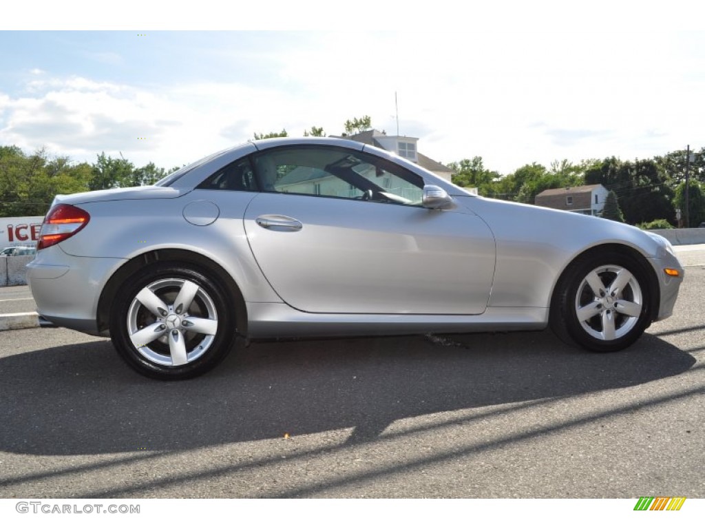 2007 SLK 280 Roadster - Iridium Silver Metallic / Beige photo #35