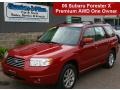 2006 Garnet Red Pearl Subaru Forester 2.5 X Premium  photo #1