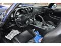 1996 Dodge Viper Black Interior Prime Interior Photo