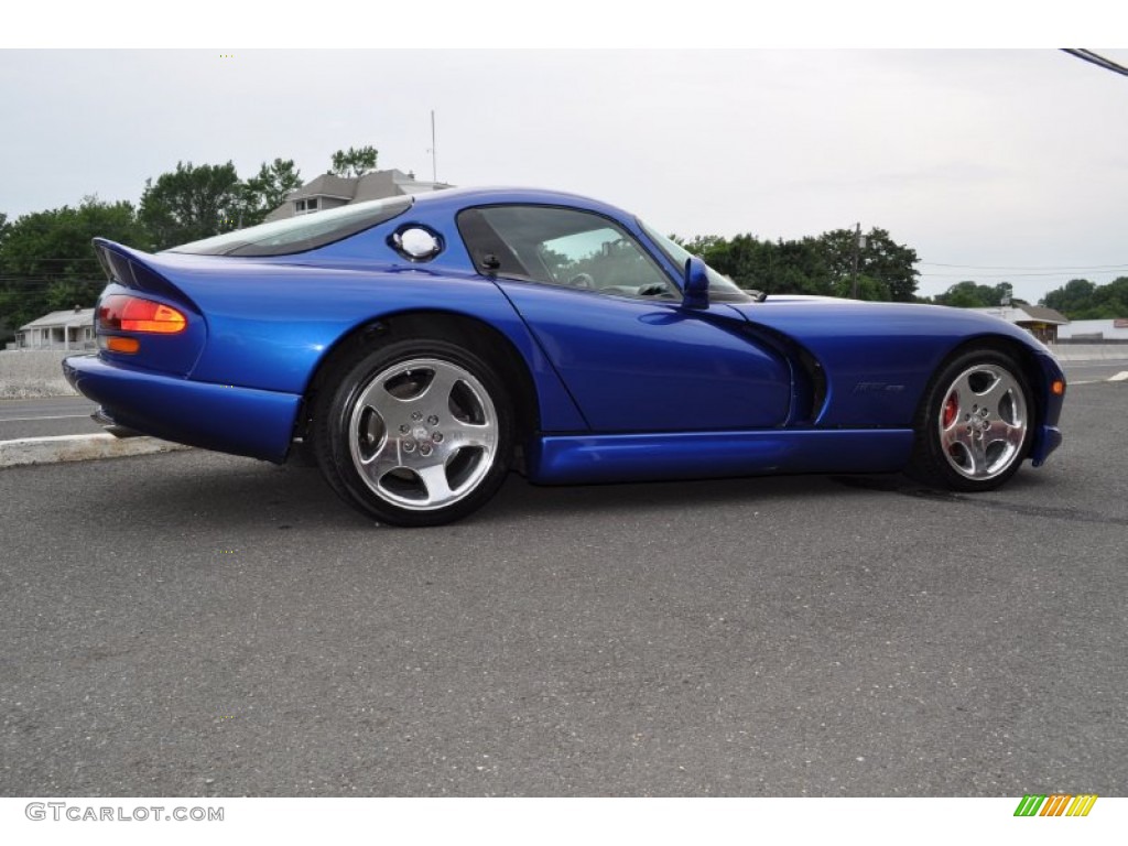 1996 Viper GTS - GTS Blue Pearl / Black photo #29