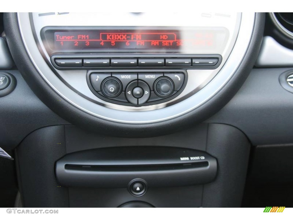 2011 Cooper Convertible - Velvet Silver Metallic / Carbon Black photo #15