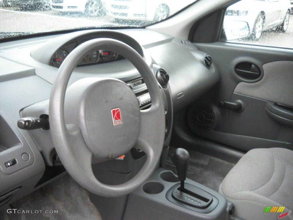Grey Interior 2004 Saturn ION 1 Sedan Photo #52293002