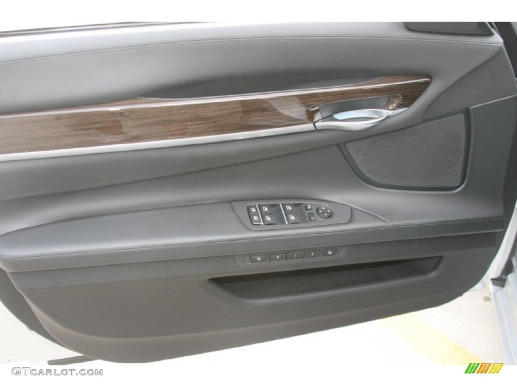 2012 7 Series 750i Sedan - Titanium Silver Metallic / Black photo #13