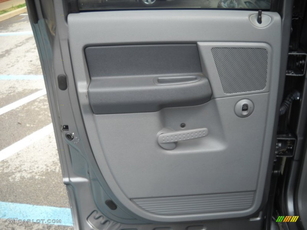 2006 Ram 1500 SLT Quad Cab 4x4 - Mineral Gray Metallic / Medium Slate Gray photo #12