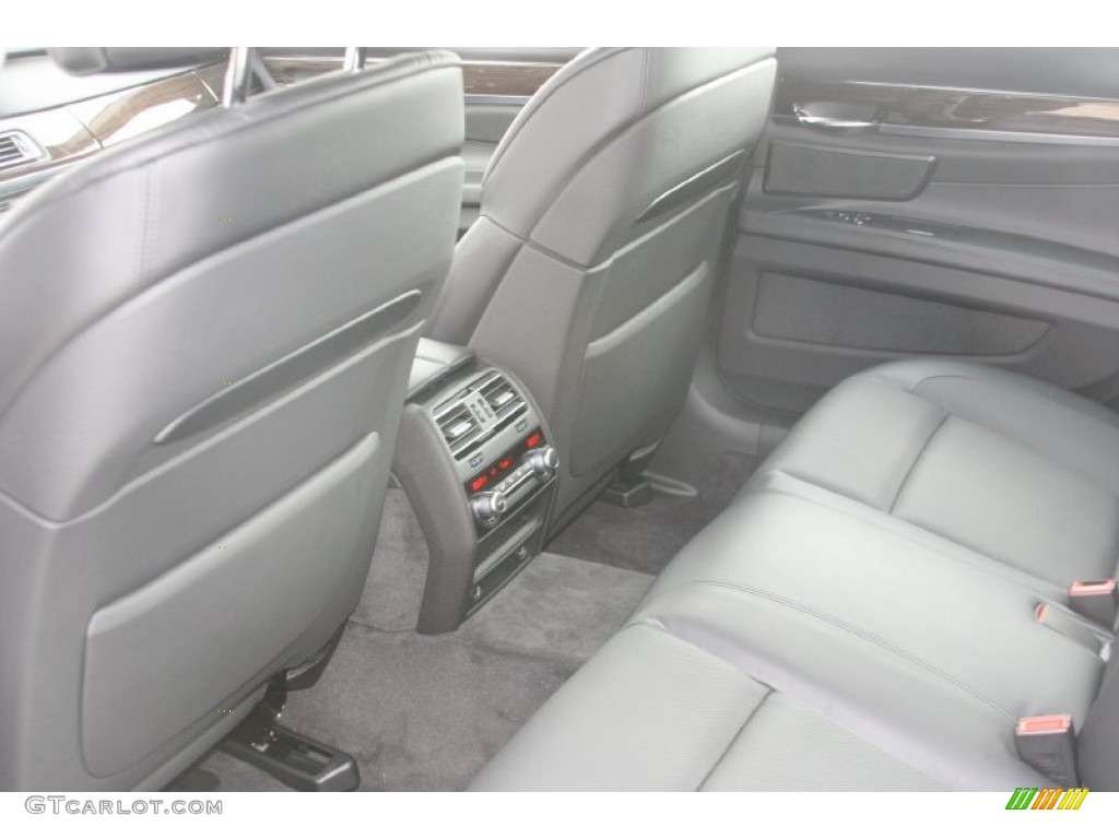 2012 7 Series 750i Sedan - Titanium Silver Metallic / Black photo #25