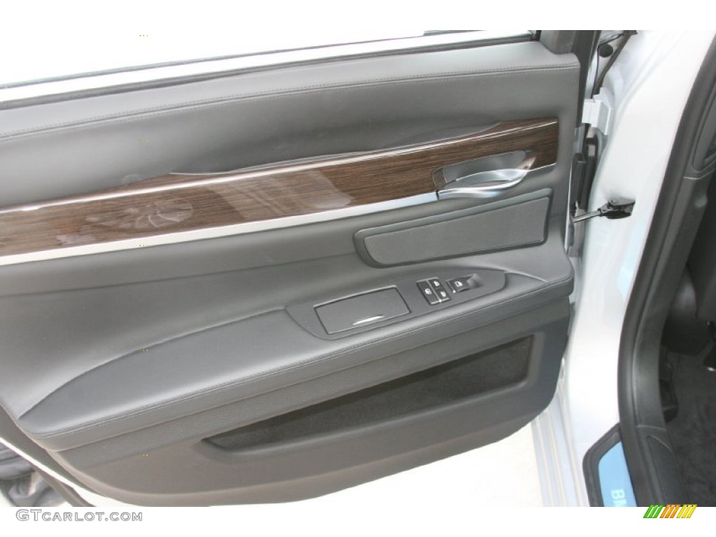 2012 7 Series 750i Sedan - Titanium Silver Metallic / Black photo #26