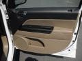 Dark Slate Gray/Light Pebble Beige Door Panel Photo for 2011 Jeep Compass #52294190