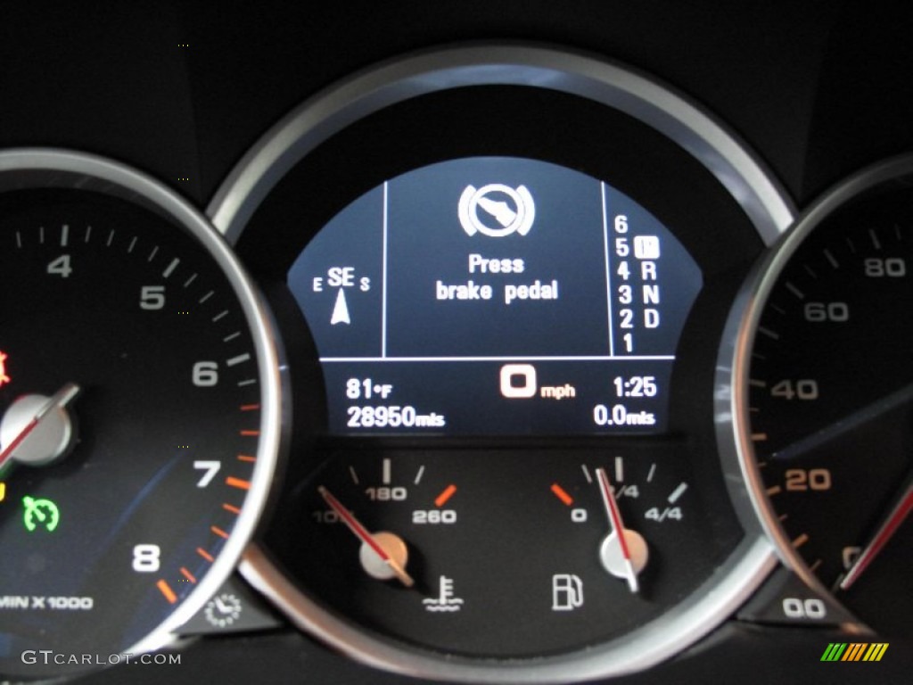 2008 Porsche Cayenne Turbo Gauges Photo #52295384