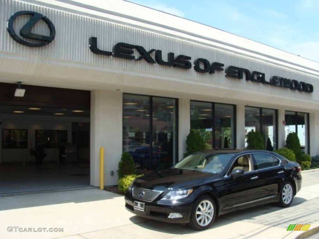 2008 LS 600h L Hybrid - Black Opal Mica / Cashmere photo #1