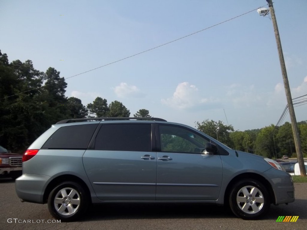 2004 Sienna LE - Blue Mirage Metallic / Stone Gray photo #1